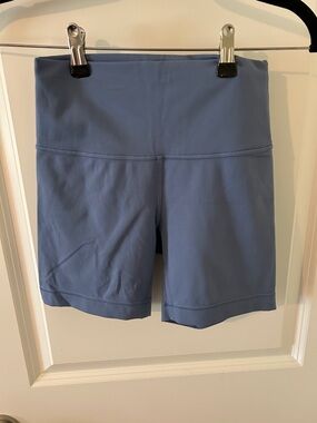 Lululemon Wunder Train High-Rise Short 6" Oasis Blue